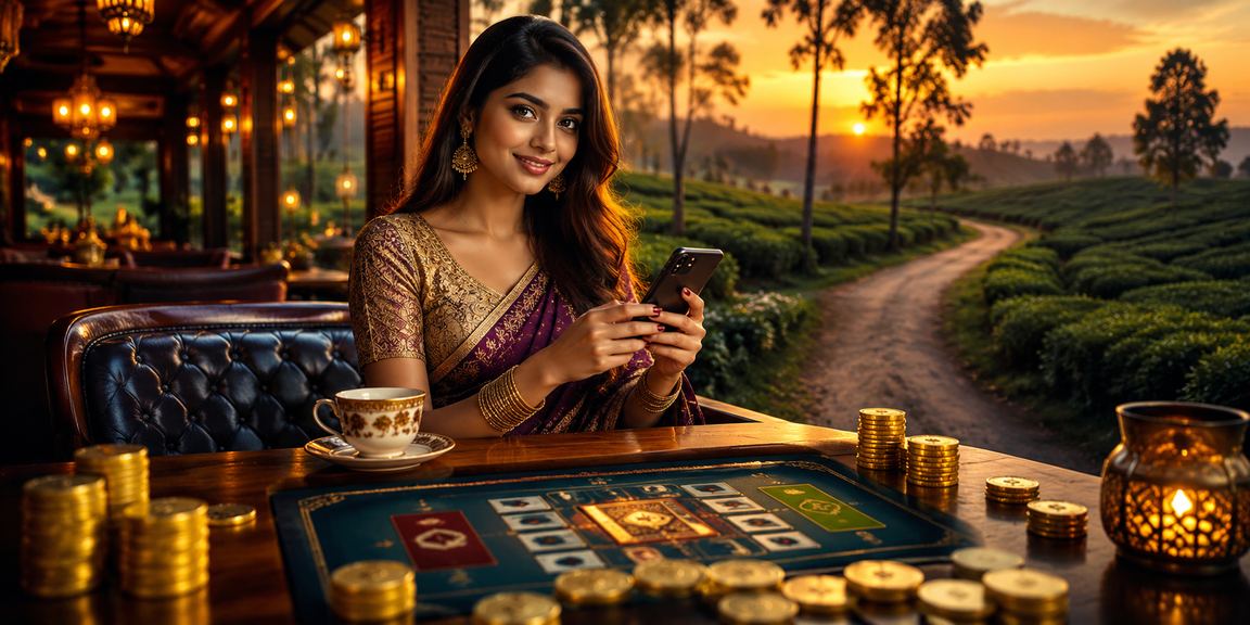 কুমিল্লার চা বাগানে আনদার বাহার গেমের পরিবেশ